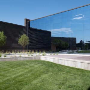 Side View Of The Innovation Outpost At Amarillo College In Amarillo, TX.