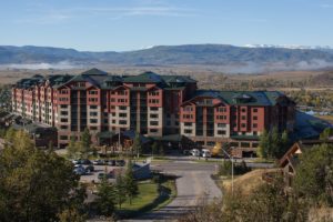 Steamboat Grand Resort aerial view