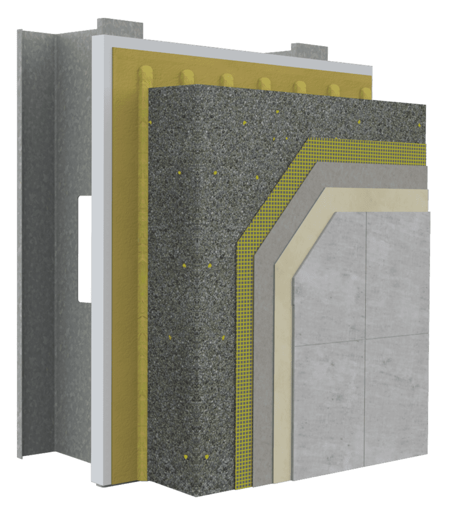 StoTherm ci GPS with StoSignature Concrete 